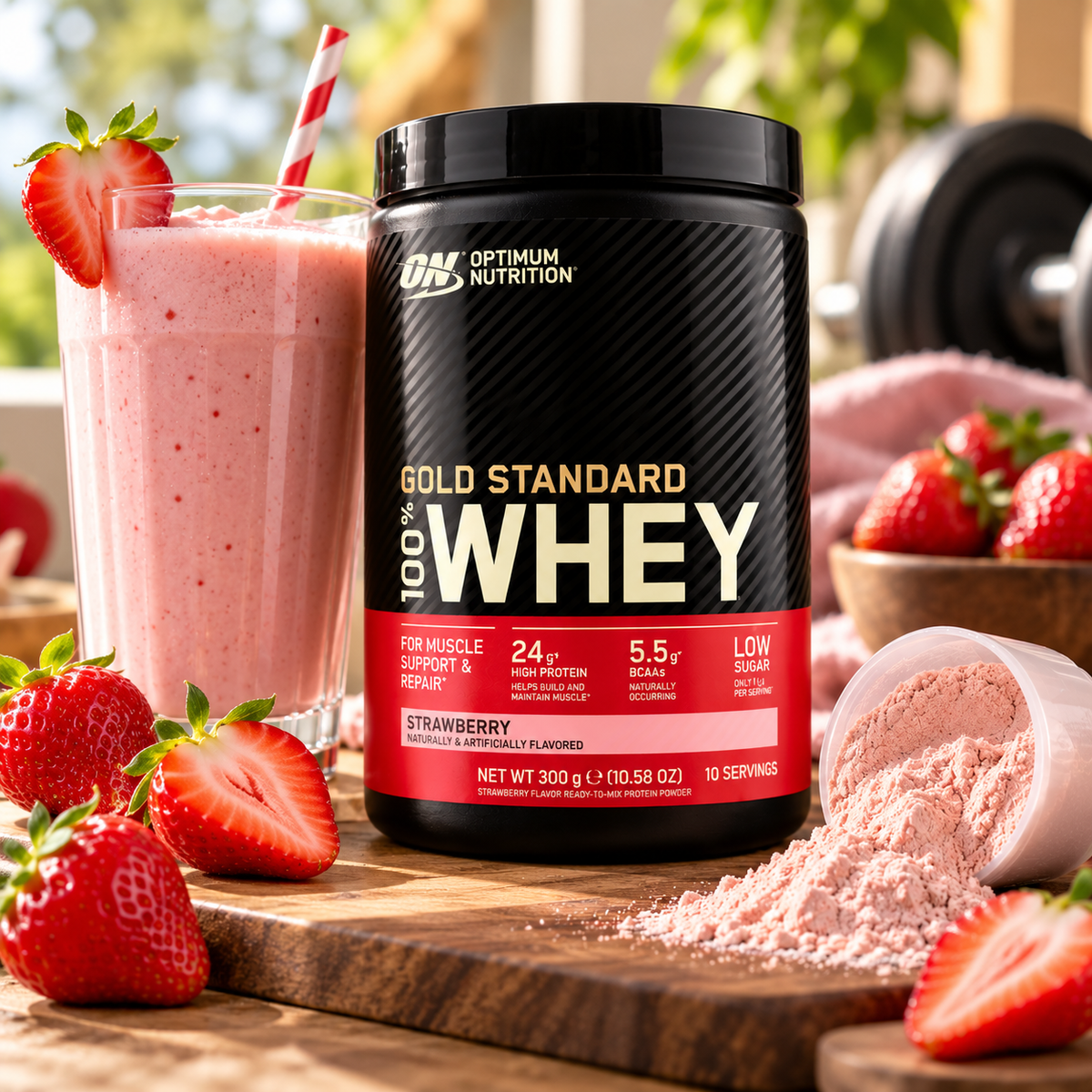 Whey Gold Std 300G - Sabores variados