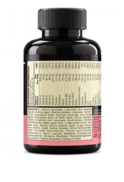 Rótulo do Opti-Women Optimum Nutrition