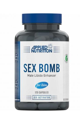 Sex Bomb Applied Nutrition, frasco de 120 cápsulas