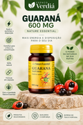Guaraná Natural 600mg Nature Essential | 50 Cápsulas